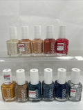 Add On (6) Essie Nail Polish Lacquer No Repeats Bulk Lot silver blue pearl pink