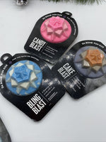 (3) Da Bomb Bath Body Scrub 4oz Almond Cake Candy Bling Stocking Stuffer Gift Se