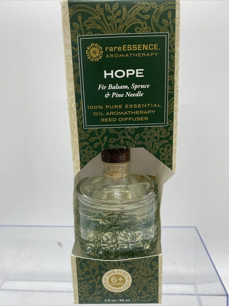 HOPE Rare Essence Essential Oil Spa FULL SIZE Diffuser Fir Balsam Pine 3oz Reed