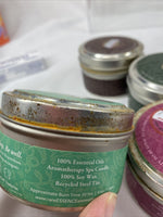 (4a) Rare Essence HOPE Clarity Essential Oil Spa Candle ￼Aromatherapy 4oz Tin