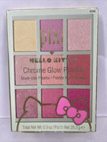 Pixi + Hello Kitty Chrome Glow Palette Charming Glow 0346 Highlighter Blush 9