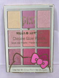 Pixi + Hello Kitty Chrome Glow Palette Charming Glow 0346 Highlighter Blush 9