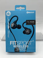 New JLab Audio - Fit Sport Fitness Earbuds Wireless In-Ear Headphones - Black