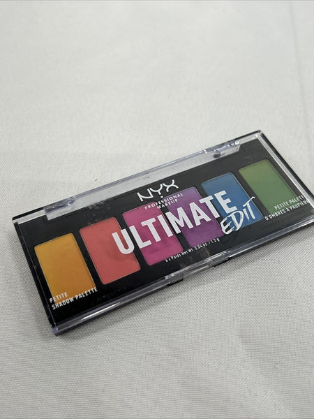 NYX Professional Ultimate Edit Petite Palette Eye Shadow-USPP02 Brights