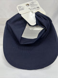 Scunci Everyday &Active Comfy Stretch sporty Visor Headwrap NAVY NO Elastics