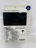 Conair Curl Collective Protect Rectangle T-Shirt Hair Towel Wrap D67