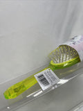 Conair XO Morgan Simianer Cushion Lime Yellow Hair Brush  DeTangle￼ ￼shine