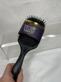 Donna Paddle Brush Large 736 Black Classic Large Cushion Dial Smooth Finish