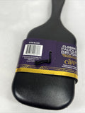 Donna Paddle Brush Large 736 Black Classic Large Cushion Dial Smooth Finish