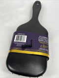 Donna Paddle Brush Large 736 Black Classic Large Cushion Dial Smooth Finish