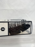The Hair Edit Detangle & Massage Flexible Vent Brush Lightweight Black