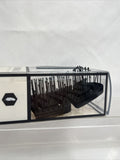 The Hair Edit Detangle & Massage Flexible Vent Brush Lightweight Black