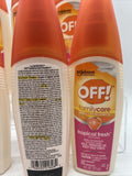 (6) OFF! FamilyCare Insect Repellent III Tropical Fresh Light Scent Sheer Mis6oz