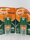 (2) OFF! Deep Woods Sportsmen Insect Repellent 10Hrs Max Strength Pump Spray