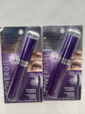 (2) Covergirl 115 DARK BROWN Simply Ageless Lash Plumping Mascara
