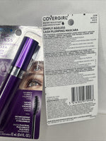 (2) Covergirl 120 BLACK WATER RESISTANT Simply Ageless Lash Plumping Mascara