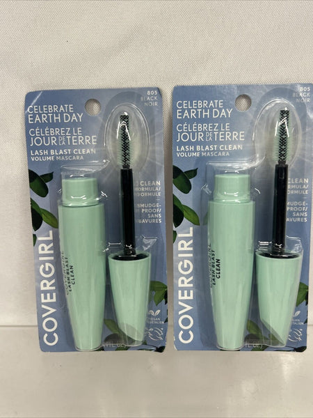 (2) COVERGIRL 805 Black Lash Blast Clean Volume Mascara