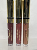 (3) COVERGIRL 100/110/120 Melting Metallic Pout Liquid Lipstick Pink Mauve