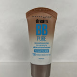 MAYBELLINE 130 Medium Deep Dream Pure BB Creme Face Clearing Breakouts 1oz