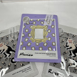 (3)Revolution X Friends ROSS MONICA Pore Refining Niacinamide Blemish Sheet Mask