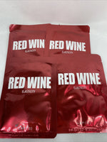 (4) Lapcos Daily Elasticity Sheet Mask Red Wine Face Tighten Firm Hydrate￼ 10/23