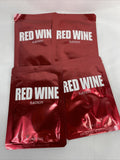 (4) Lapcos Daily Elasticity Sheet Mask Red Wine Face Tighten Firm Hydrate￼ 10/23