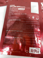 (4) Lapcos Daily Elasticity Sheet Mask Red Wine Face Tighten Firm Hydrate￼ 10/23