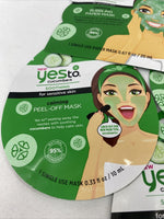 (8) Yes to Cucumbers Soothing Calming 5 Mud Mask sensitive + Bubbling + Peel Off