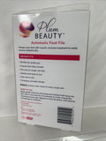 Plum Beauty Automatic Foot File Smooth Rough Dry Or Wet Use Refill Roller Pedi
