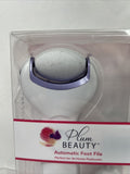 Plum Beauty Automatic Foot File Smooth Rough Dry Or Wet Use Refill Roller Pedi
