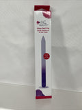 Plum Beauty Glass Double Sided Purple Gradient Nail File W/ Case COMBINE SHIPPIN