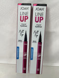 (2) Joah Line Up Waterproof Liquid Eyeliner Felt Tip Blackest Black COMBINE SHIP