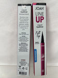 (2) Joah Line Up Waterproof Liquid Eyeliner Felt Tip Blackest Black COMBINE SHIP
