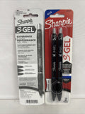 (4) Sharpie S-Gel Blue Ink 0.7 Grip Retractable Gel Pen 2 pk COMBINE SHIP!