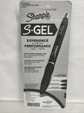Sharpie S-Gel Black Blue Red Ink .7 Grip Retractable Gel Pen 4pk Ast COMBINESHIP