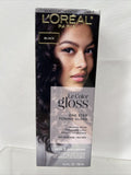 Black L'Oreal Le Color Gloss 1 Step Toning Gloss Deeply Conditions