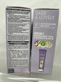 (2) Dark and Lovely 372 Natural Black SoftSheen-Carson ￼ Hair Color Fade Resist