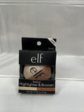 e.l.f. Baked Highlighter And Bronzer Bronze Glow Two Shades ￼ 83372