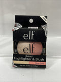 e.l.f. Rose Gold Baked Highlighter And Blush  Glow Two Shades ￼ 83371
