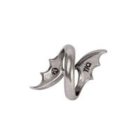 Alchemy Gothic R244 - A Night with Goethe Ring Bat Wing Wrap style