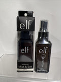 (2) Elf Studio Makeup Mist & Set Spray  & Brush Cleaner 2oz ILLUMINATING