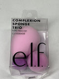 E.L.F. Complexion Sponge Trio, 3 Sponges For Precise Coverage Box Damage