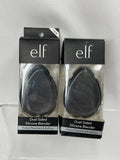 (2) e.l.f. Dual Sided Silicone Blender Sponge Black Box Damage