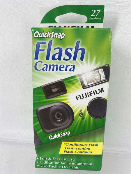 Fujifilm Fuji Quicksnap 400 Single Use Disposable 35mm Camera Flash