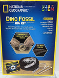 National Geographic STEM Dino Fossil Dig Kit Excavate T. Rex Tooth COMBINE SHIP