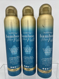 (3) OGX Bodifying + Bamboo Fiber Full Sugar High Tousle Hair Spray 6oz Discontin