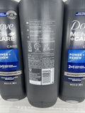 (3) Dove Men + Care Sport Care Exfolliiating Body & Face Scrub Power Renew 18 OZ