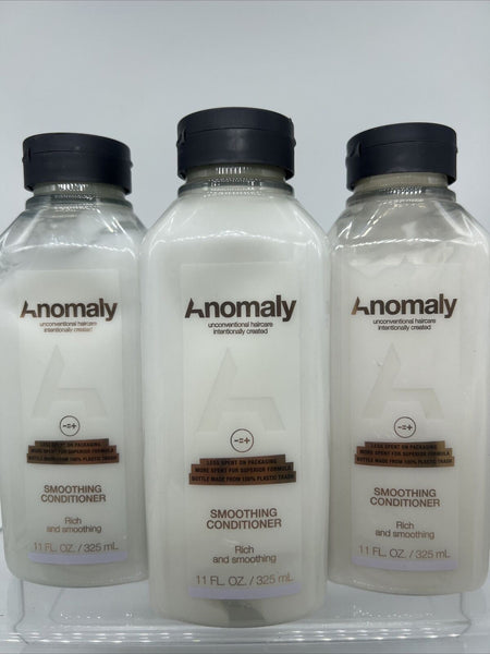 (3) Anomaly Smoothing Conditioner Argon Oil + Quinoa Control Frizz Hair 11oz