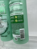 (2) Garnier Fructis Pure Clean 10 in1 Care Style Leave In Creme Conditioner 12oz