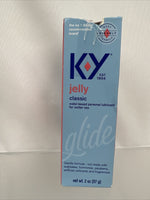K-Y KY Jelly Classic Glide Water Based Personal Lubricant 2 oz 3/24